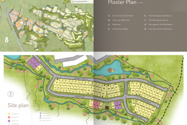 SITE PLAN MAHOGANY ISLAND KAVLING